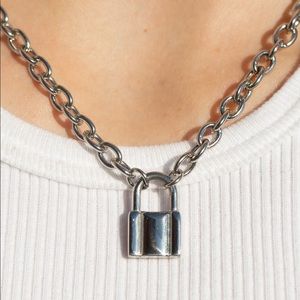 brand new lock necklace